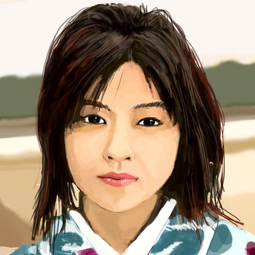 Portrait femme Japonaise