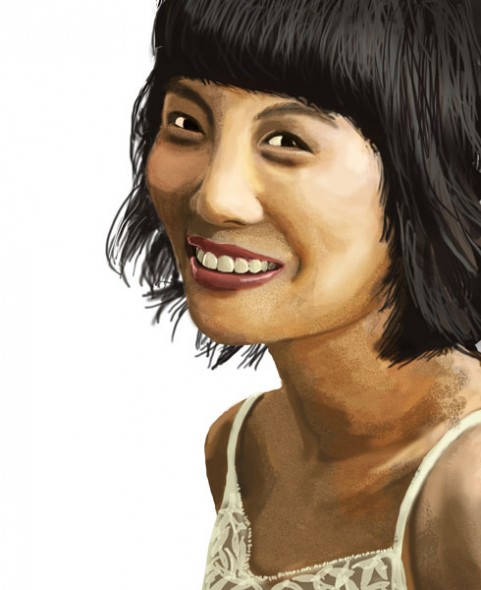 Portrait Femme asiatique