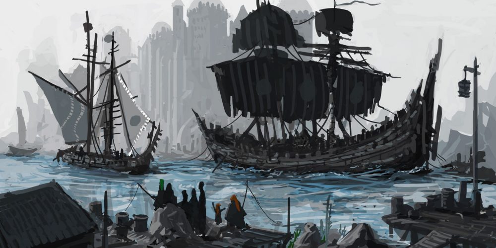 Black Ships Paint from Pymous