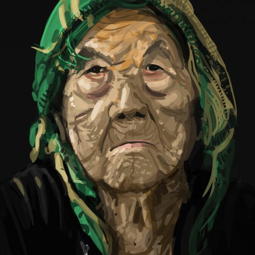 Old Woman Study